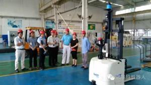 廈門ABB低壓公司領(lǐng)導(dǎo)參觀思爾特機(jī)器人