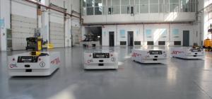 國家智能專項項目“自動導引車（AGV系統(tǒng)）在工程機械產(chǎn)品生產(chǎn)中的應(yīng)用”順利通過驗收