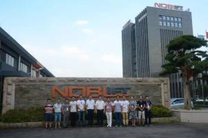 江西代理商組織二級(jí)代理商到諾力工廠參觀學(xué)習(xí)