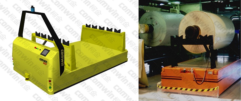 柯金 重載背駝式激光導(dǎo)航AGV