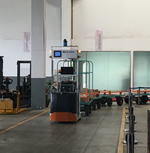 柯金 牽引車激光導航AGV