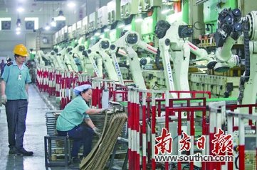 莞發(fā)力融資租賃推動“機器換人”