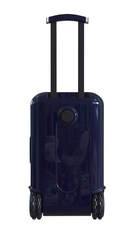 機(jī)器人這X裝的我給滿分 一個(gè)完全自主的行李箱