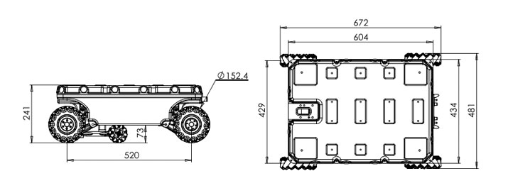 二次開發(fā)機器人移動底盤 接口豐富 軟件開源 支持ROS系統(tǒng) stm32開發(fā)板