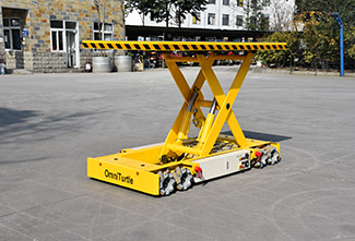 麥克納姆輪全向車 移動千斤頂 智能移動平臺 裝配平臺  移動作業(yè)平臺