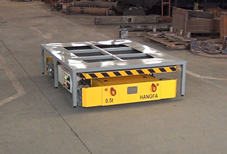 麥克納姆輪全向車 工件搬運(yùn) 車間物流解決方案