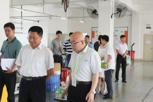 深圳市龍華區(qū)人民政府副區(qū)長李水生一行蒞臨佳順智能考察調(diào)研