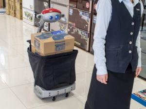 購物不怕多 機(jī)器人來運(yùn)貨