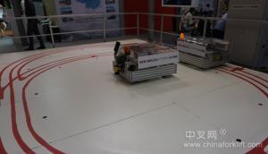 無接觸式供電系統(tǒng)AGV現(xiàn)身南京LogiMAT展會