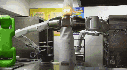 傳說中別人家的食堂，大廚都是機(jī)器人！