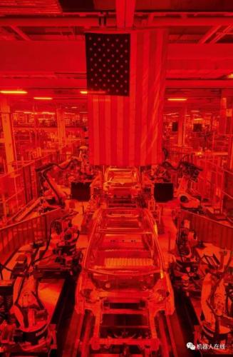 特斯拉美國加州弗里蒙特工廠內(nèi)部照泄露 速來圍觀