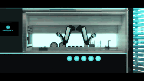 黑科技：全自動(dòng)廚房來(lái)啦！動(dòng)動(dòng)手指機(jī)器人幫你做好飯！