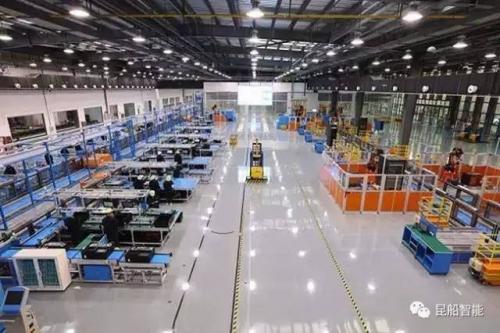 昆船AGV助力IT產業(yè)生產“提速”