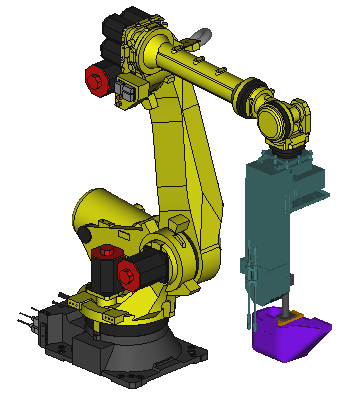 看工業(yè)機(jī)器人如何輕松應(yīng)對(duì)重力澆注