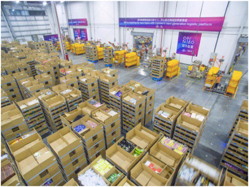 菜鳥上線機(jī)器人倉群備戰(zhàn)雙十一 ，未來或成雙11物流主力軍