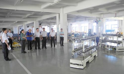 南沙區(qū)政府曾進澤區(qū)長一行蒞臨井源機電視察指導(dǎo)