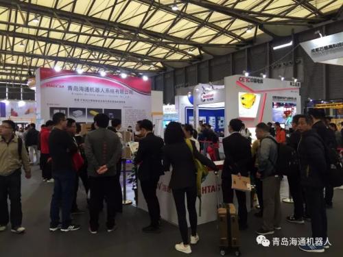 青島海通：2017 CeMAT 亞洲物流展”圓滿結(jié)束！
