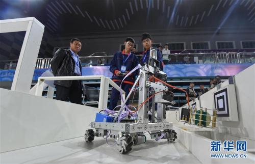 天津舉辦2017全國機械行業(yè)職業(yè)院校移動機器人大賽