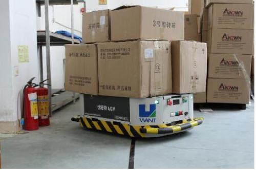 華北工控科技助力倉(cāng)儲(chǔ)從人工叉車走向AGV階段