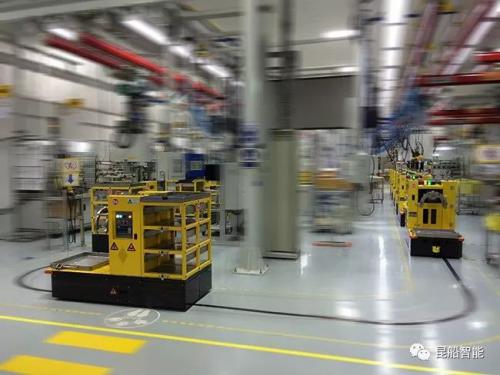 昆船AGV獲評2017年云南省名牌