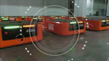 ?？禉C(jī)器人攜手傳化智聯(lián)打造智能云倉(cāng)