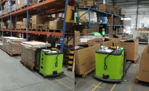 叉車新興市場再下一城 中聯(lián)重科AGV搬運叉車面世