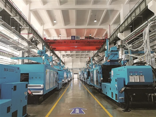 鄞州奧克斯空調(diào)智能化生產(chǎn)廠區(qū) 車間復(fù)工“靜悄悄”