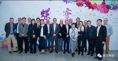 施耐德電氣全球VP參觀蒞臨德馬參訪