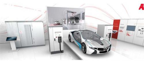 ABB在德國(guó)漢諾威展示電動(dòng)車快充設(shè)備及多項(xiàng)技術(shù)