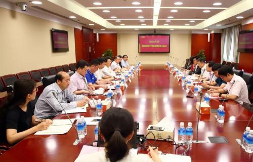 清華大學(xué)國(guó)情研究院院長(zhǎng)胡鞍鋼一行調(diào)研ZPMC