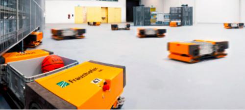 德國(guó)首創(chuàng)“兩棲”穿梭車(chē)，既能在貨架行駛，也能在地面行駛