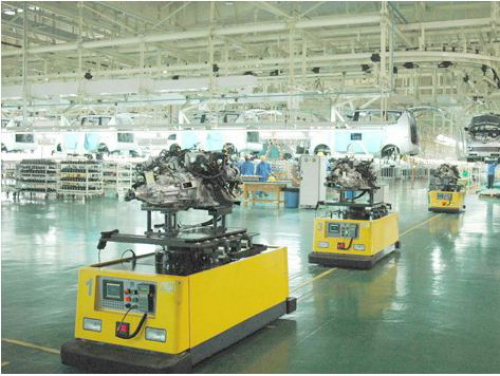 華北工控打造高性能工控機(jī)助力AGV提高倉庫自動(dòng)化