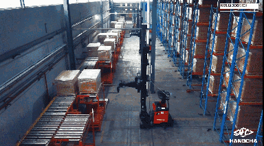 高舉升AGV叉車在智能制造中的應(yīng)用