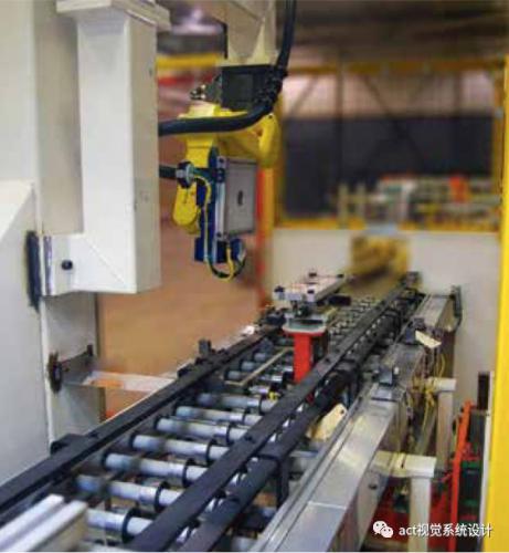 機(jī)器人視覺系統(tǒng)： 機(jī)器人視覺系統(tǒng)檢查發(fā)動(dòng)機(jī)缸體表面