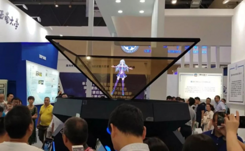智博會網(wǎng)紅爆款——人工智能虛擬藝人亮相重慶兩江機器人展示中心