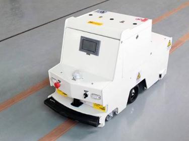 上海郝勝 牽引式磁導(dǎo)航AGV