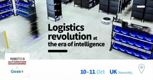 新地圖解鎖！Geek+機(jī)器人即將亮相英國機(jī)器人及自動化展覽