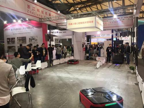 行業(yè)盛事——科鈦機(jī)器人精彩亮相2018CeMAT