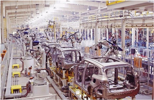 眾泰汽車T700質(zhì)量飛躍，源自ABB機器人