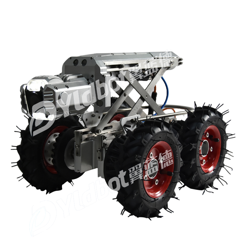 高清管道cctv檢測(cè)，小型管道爬行機(jī)器人，www.landrobots.com