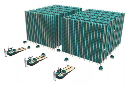 會(huì)“爬貨架”的倉儲(chǔ)機(jī)器人，Exotec打造全自動(dòng)化倉儲(chǔ)系統(tǒng)