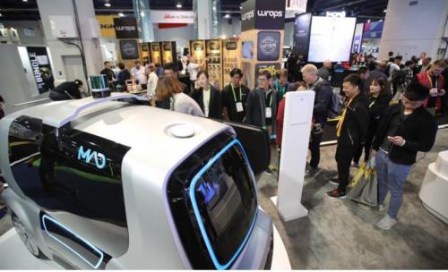 美團(tuán)首次展現(xiàn)無人配送鏈條，發(fā)布末端配送機(jī)器人 | CES 2019