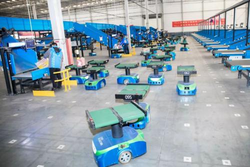 未來的快遞分撥中心長啥樣？看看這個視頻就知道了