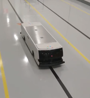 科羅瑪特AGV在西門子努力工作