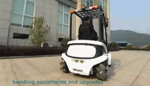 這種輪子叉車可以用，為什么汽車不可以？