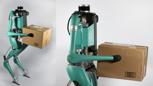 “無頭鴕鳥”機器人外形時尚 未來有望顛覆傳統(tǒng)物流行業(yè)