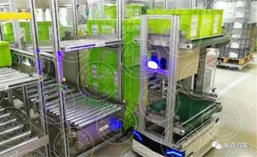 米克力美AGV點料系統(tǒng)的功能特點