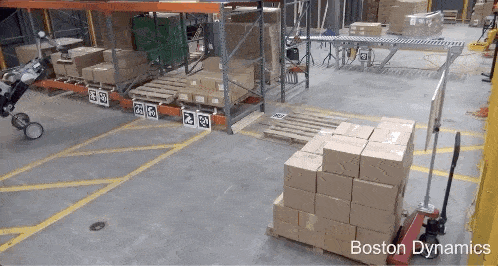 波士頓動(dòng)力發(fā)布最新“Handle” 機(jī)器人視頻：倉(cāng)儲(chǔ)搬運(yùn)的物流機(jī)器人