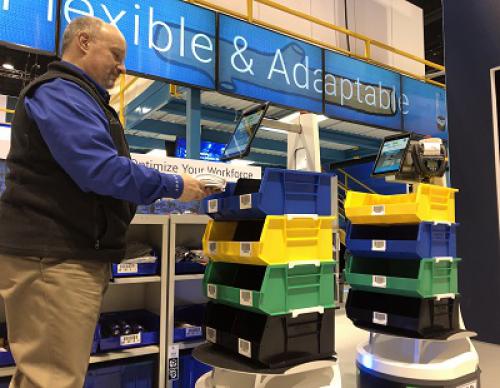 Locus 機(jī)器人公司對零售渠道推出新的AGV