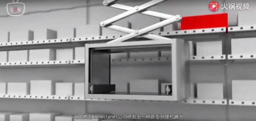 全球存取包裹最快的升降機器人！